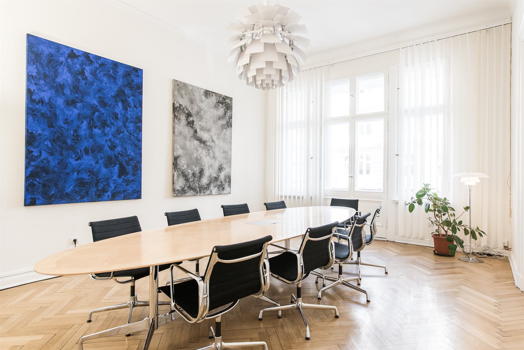 Besprechungsraum der Kanzlei in Berlin